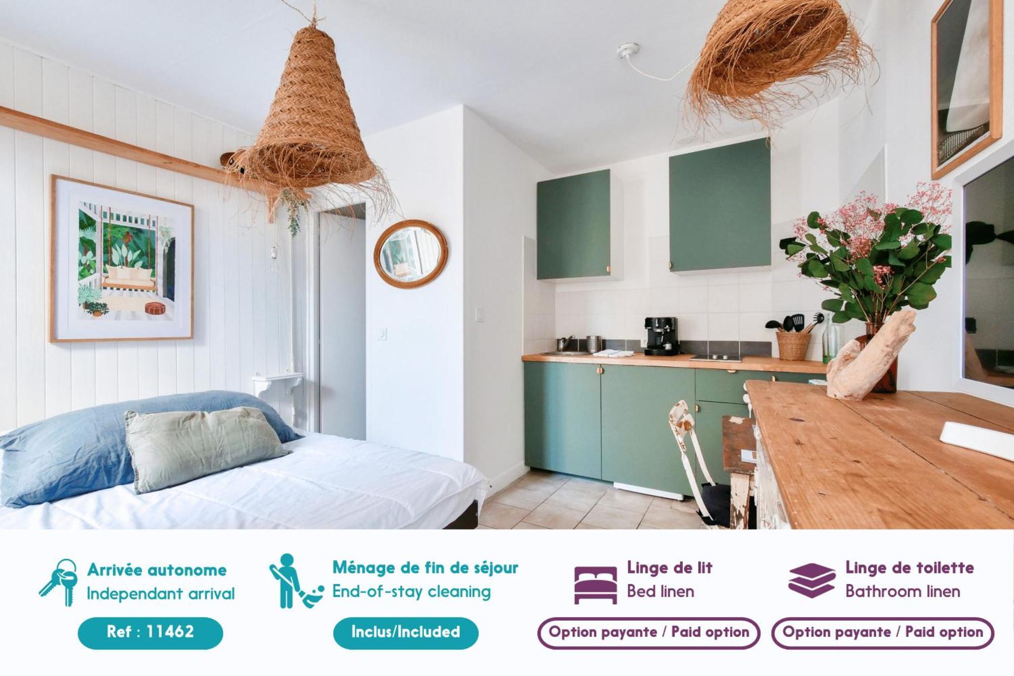 La Suite 24 - Studio Avec Terrasse A 100M Du Port De سان مارتن دو ر المظهر الخارجي الصورة